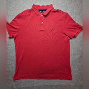 Nautica Classic Fit Mens Performance Deck Shirt